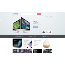 Electronics Store Responsive OpenCart Template