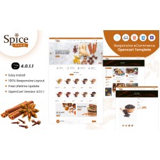 Spiceseed - OpenCart Responsive Template