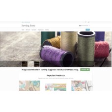 Sewing  Knitting OpenCart Template