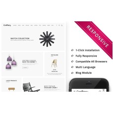 Craftery - The Furniture Store Responsive OpenCart Template