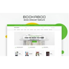 BookaBoo - Books Multipage Clean OpenCart Template