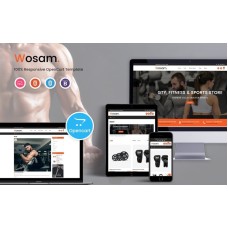Wosam - Fitness & Sports OpenCart Template