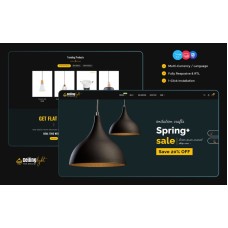 Lighting - Modern Lamp, Lighting Online Store Opencart Theme