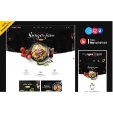 Hungerjam - Restaurant and Food Responsive OpenCart Store