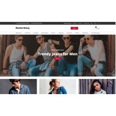 Denim Story - Jeans E-commerce Clean OpenCart Template