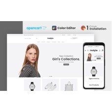 Instyle Fashion Store OpenCart Template