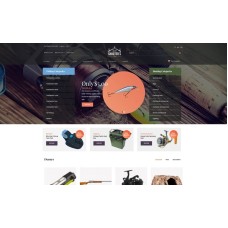 Shooter's - Fishing Responsive OpenCart Template