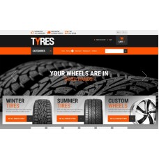 Wheels and Tyres OpenCart Template