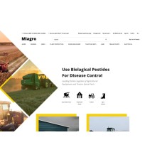 Miagro - Agriculture Equipment Store Clean OpenCart Template