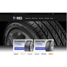 Automobile Tires OpenCart Template