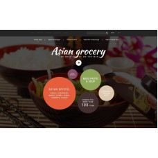 Asian Grocery Store OpenCart Template