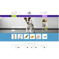 Pet Shop - Responsive OpenCart Template