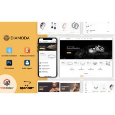 DIAMODA - Jewellery Responsive Store OpenCart Template