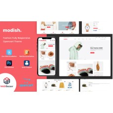 Modish - Multipurpose Fashion Shoes OpenCart Template