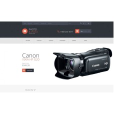 Photo and Video Stuff OpenCart Template