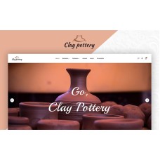 Pottery Pot Ceramics Art Store Opencart Template