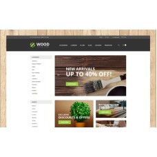 Wood Finishes Responsive OpenCart Template