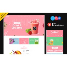 Summer - Juice and Drink Multipurpose OpenCart Store