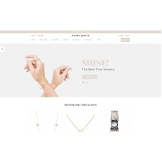 Pearl Jewel - Sophisticated Jewellery Online Shop OpenCart Template