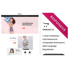 Kidiroo - The Kid Store Responsive OpenCart Template