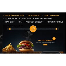 Tostitos Food Store OpenCart Template