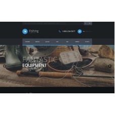 Fishing Equipment Store OpenCart Template