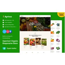 Agriosa - Vegetables, Fruits, and Grocery OpenCart Theme