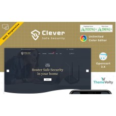 Clever Electronics–Security Store Opencart Template