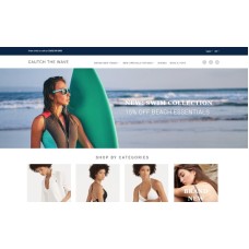 Catch the Wave - Swimwear Responsive OpenCart Template