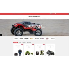 Radio Controlled Toys Responsive OpenCart Template