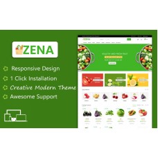 Zena Organic and Grocery Multipurpose Theme OpenCart Template