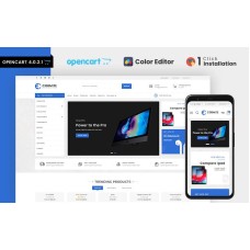 Cormite Electronics Store OpenCart Template