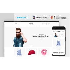 Look Fashion Store OpenCart Template