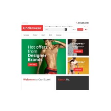 Underwear OpenCart Template
