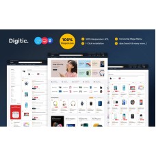 Digitic - Electronics, Gadgets and Computers Multipurpose Opencart Responsive Theme