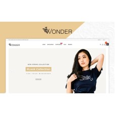 Wonder Fashion Multistore Store OpenCart Template