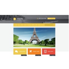 Travel Agency Responsive OpenCart Template