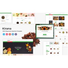 Kirana - Grocery OpenCart Template