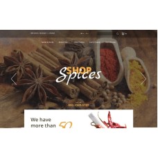 Spices Shop OpenCart Template