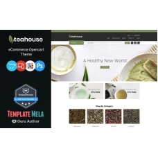 Teahouse - Food and Drinks Store OpenCart Template