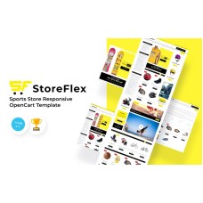StoreFlex - Sports Store Responsive OpenCart Template