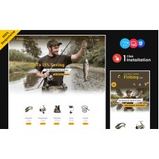 Fishing club - Equipment Multipurpose Responsive OpenCart Store