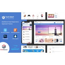 TechMart - Shopping Mall OpenCart Template