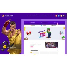 Fantastic - Kids & Toys OpenCart Template