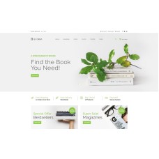 BOOKKA - Books Shop OpenCart Template