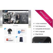 Fifo Sport Store - Responsive OpenCart Template