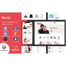 Nexio - Fashion and Cloths Accessories OpenCart Template