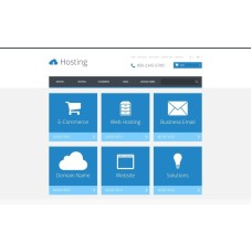 Hosting Responsive OpenCart Template