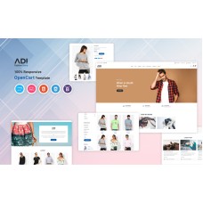 Adi - Fashion OpenCart Template