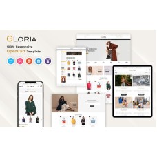 Gloria - Fashion OpenCart Template